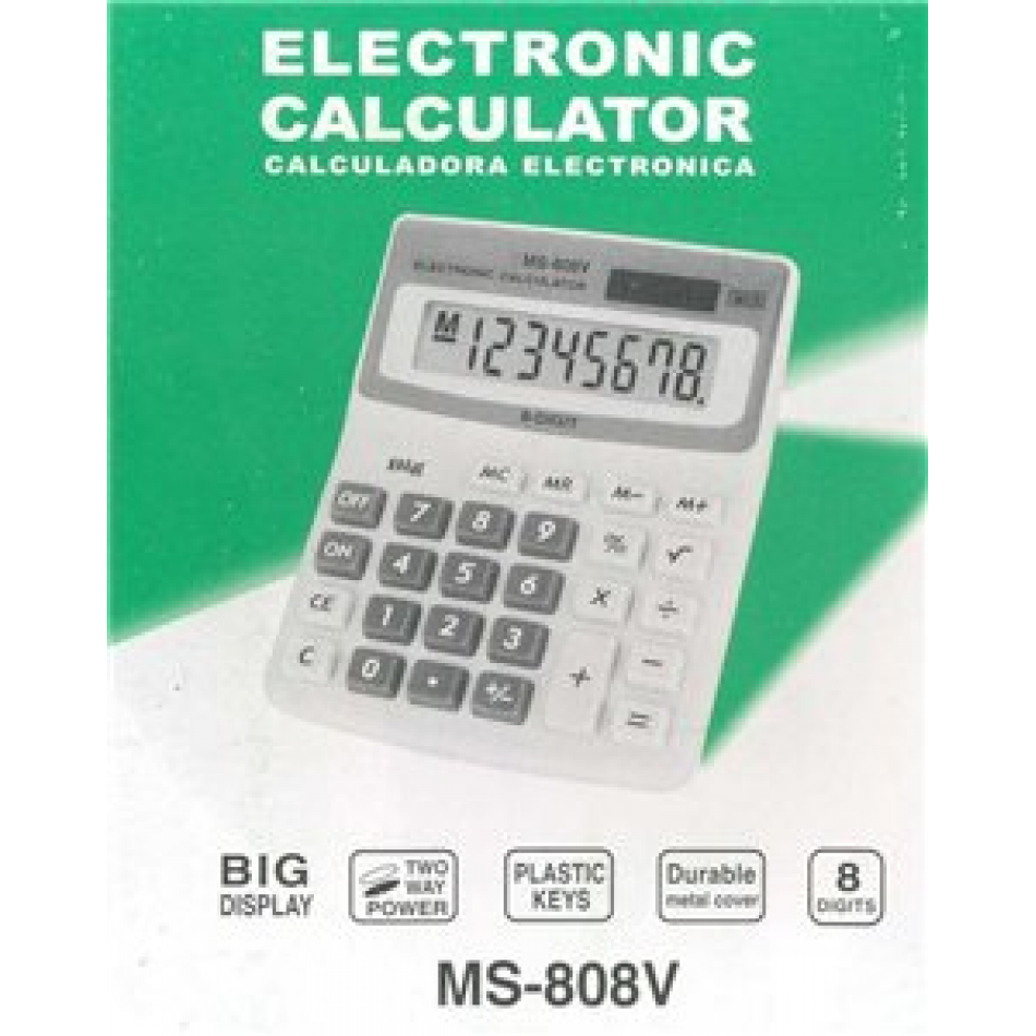MS-808V Калькулятор